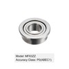 sourcing map MF63ZZ Flanged Ball Bearing, 20pcs 3x6x2.5mm Chrome Steel