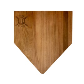 Creative Gifts International Baseball Home Plate Wood Board, 18 Inches x 14 Inches, Gift Box Included