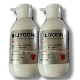 Illiyoon Red Ichi Care Cream Unscented 330ml 2pcs / 일리윤 레드이치 케어크림 무향 330ml 2개