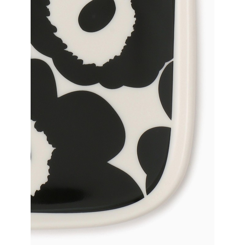 [marimekko] Unikko Women's Plate 52_1_52219471067 F, Black x White