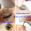 Self Adhesive Lash Strips for Fake Eyelashes, No Glue Apply
