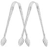 Kichvoe Kitchen Serving Tongs 2 Pieces Mini Ice Tongs Serving