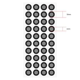 Creality 3D Scan Marker 6mm Sticker Optical Tracking Points Reference Point 200pcs in 5 Sheets for 3D Scanner