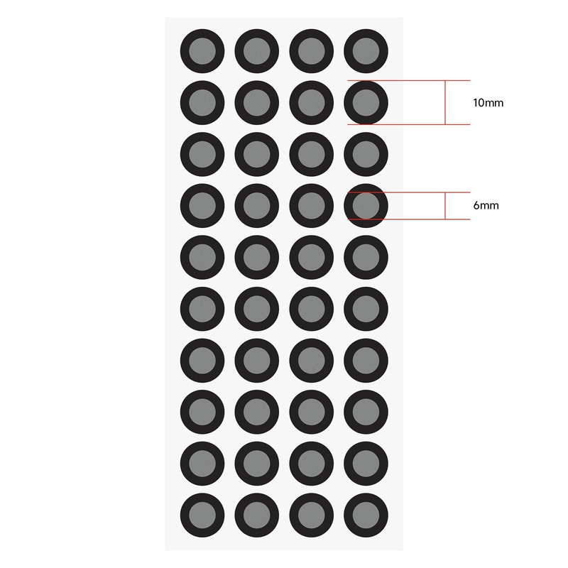 Creality 3D Scan Marker 6mm Sticker Optical Tracking Points Reference