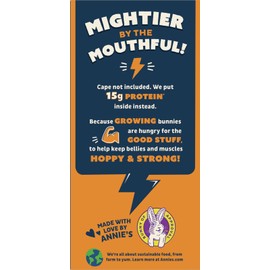 Annie's Homegrown Mac & Cheese Sprouted Protein Cheddar Shell 6 oz (Pack of 12)