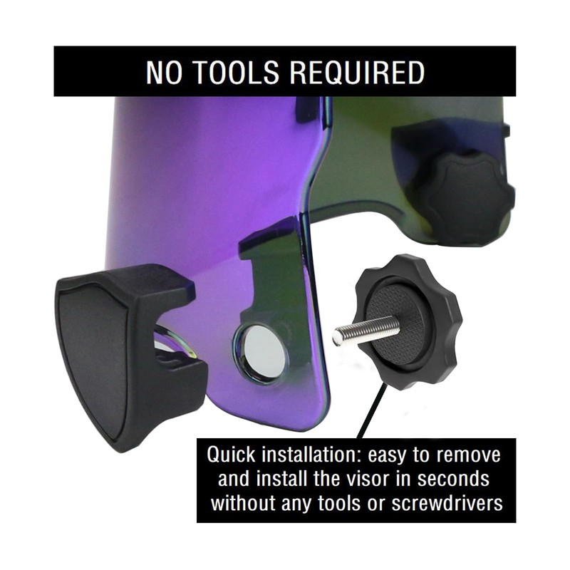 Football Visor Clips Football Visor Helmet Clips - Universal Fit