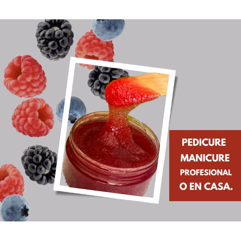 Starla® Exfoliante Frutos Rojos Manicura Pedicura Spa 4 Kg.