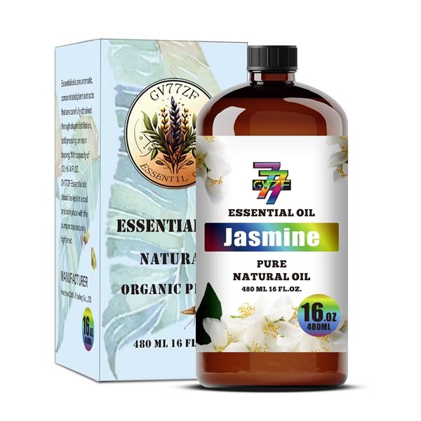 GV77ZF Jasmine Essential Oil (16 oz / 480 ml) C