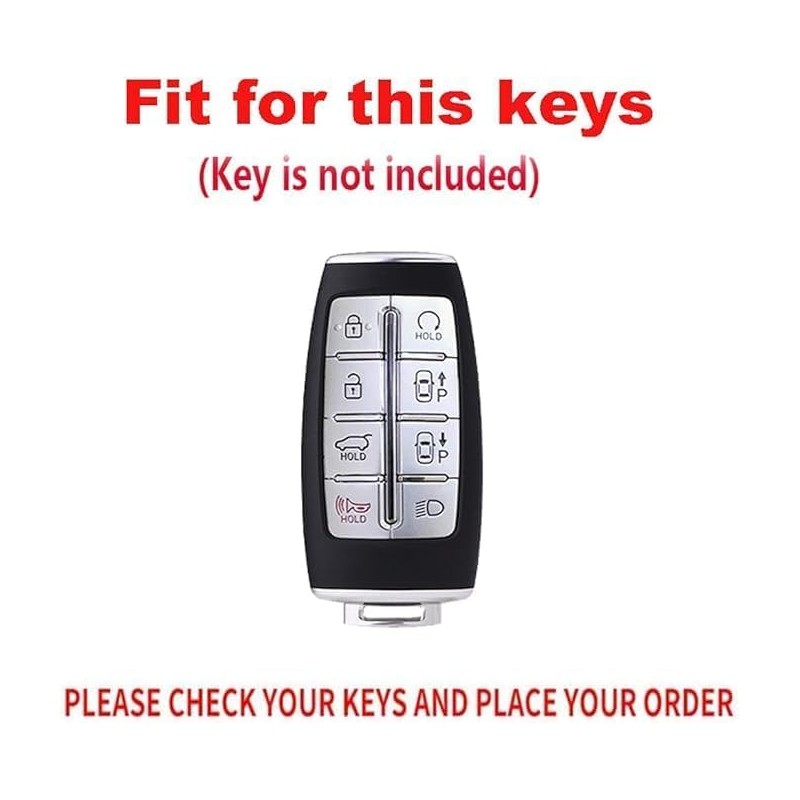TECART Tpu key fob cover Fit For Genesis GV80 GV90