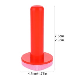 12 Piece Sponge Dab Brush Set, Foam Brush Sponge Brush Set, Foam Brush Set, Children's Craft Sponges, Foam Brush for Drawing, Craft, Ceramic, DIY Painting Tools