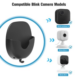 Blink Adhesive Wall Mount Bracket - 3 Pack, No Drilling, Easy Install, Damage-Free for Blink Outdoor, Mini, Indoor Cameras