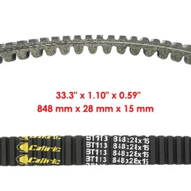 Caltric Drive Belt Compatible with Kawasaki Kvf360 Prairie 360 4X4 2003 2004 2005 2006 2007 2008 2009-2012