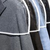 5 PACK Clear Clothing Hanger Shoulder Covers, Shoulder Cover for