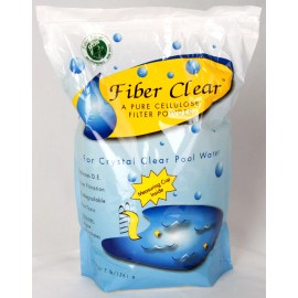 Fiber Clear Filter Media For Swimming Pools Replaces Diatomaceous Earth - 3 Lbs