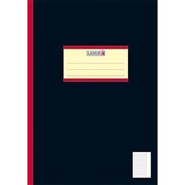Landre 450402027/100050650 Exercise Book DIN A4, Lineatur 25 liniert/Rand 9 mm 80 g/m2 – 20 sheets