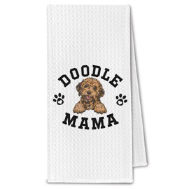 ChissNook Golden Doodle Kitchen Towels, Dog Mama Golden Doodle Gifts for Women & Dogs Moms, Dog Lover Gifts Decorative Hand Towels for Bathroom, 16x24 Inch