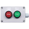 Taiss Momentary Push Button Switch Start/Stop Red Green Sign NO