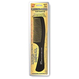 Carbon Comb (Length: 224mm Width: 50mm Thickness: 5mm, Rake Comb with Handle)