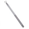 Silver Nice and Deft Cuticle Pusher Stainless Steel Triangle Cuticle