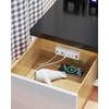 JACEPFY Drawer Outlet with USB-C 20W PD Fast Charging, Flush-Mount