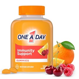 One A Day One A Day Multi+ Immunity Gummies For Adults - Immunity Multivitamin for Women And Men Plus Daily Immune Support With Vitamin C, Vitamin D And Zinc To Support Immune Function, 120 Gummies