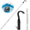 Dunkive Retrieval Hook for Robotic Pool Cleaner with Telescopic Poles,