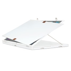 Jumbl Premium 1500-Piece Tilting Puzzle Board w/Felt Surface, 6 Removable Sorting Drawers Surface, Interlocking Cover | 27” x 35” Wooden Jigsaw Puzzle Table | Reinforced Hardwood Construction