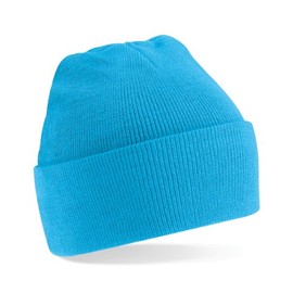 Beechfield Original Cuffed Beanie Colour=Surf Blue Size=O/S