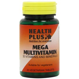 Health Plus Mega Multivitamin One-a-day Multivitamin Supplement - 30 Tablets