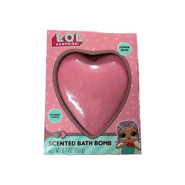 L.O.L Surprise! Scented Bath Bomb Fizzies with surprise inside! - COTTON CANDY