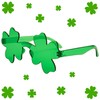 Aeergured St. Patricks Day Shamrock Sunglasses Irish Green Four Leaf