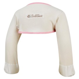 ScratchSleeves | Toddler Girls' Stay-On Scratch Mitts | Special Edition | Happy Pink | 9-12m