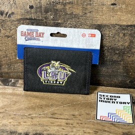 LOUSIANNA STATE TIGERS LSU EMBROIDERED WALLET Game Day Outfittters