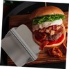 GANAZONO 1pc Stainless Steel Hamburger Press Patty Maker for Grilling