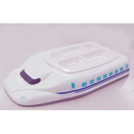 のりものランチプレートNEW N700系しんかんせん 電車グッズ ホワイト
