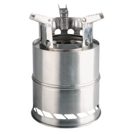 Outdoor camping stove, stainless steel stove, all-purpose burner, folding pot stand