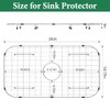 GUUKIN Sink Protectors for Kitchen Sink Bottom, 26" x 14"Stainless