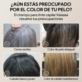 Shampoo Tinte Instantáneo Cubre Canas Natural Jengibre 500ml