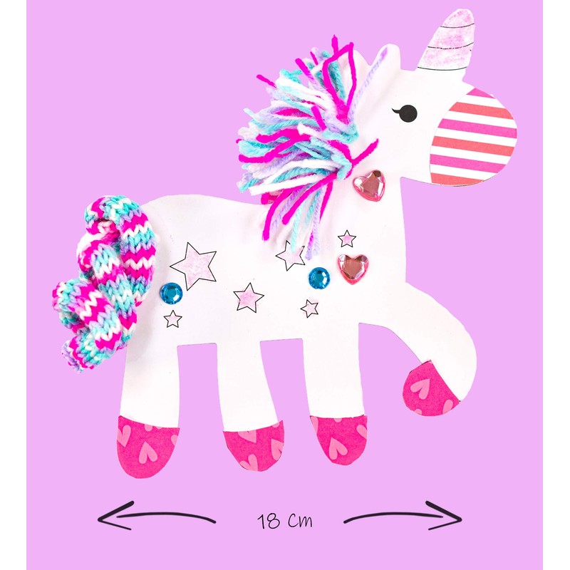 Kreative Kids Make Your Own 2Pc Card Unicorns