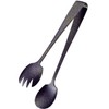 Tanabe Hardware Saika Salad Serving Tongs, Purple 4291