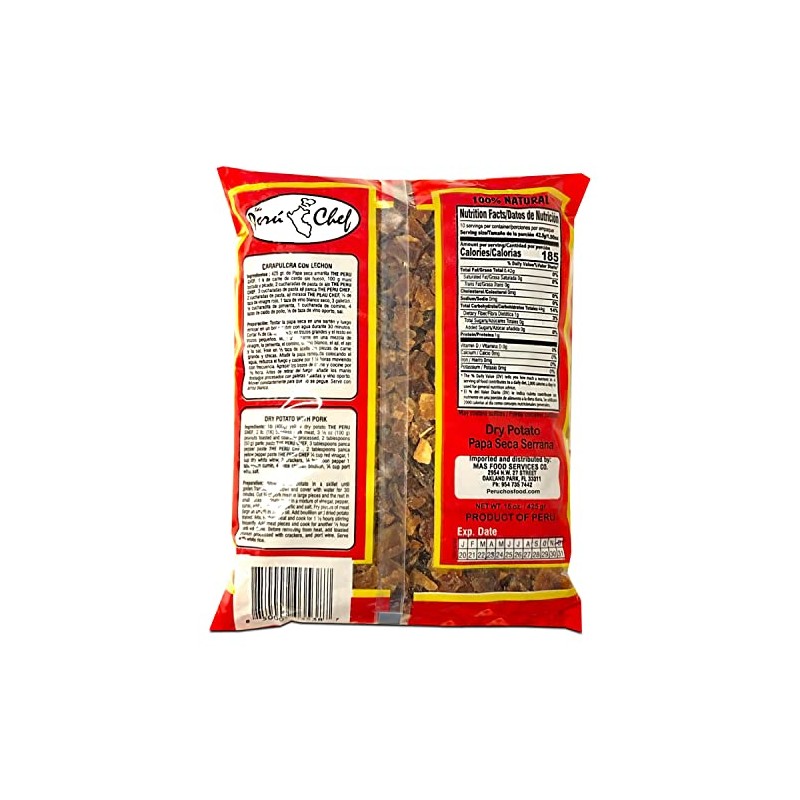 PeruChef Papa Seca Serrana | Peruvian Dry Potato 15oz