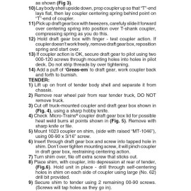 Micro-Trains Micro Trains ~ N Scale Locomotive Coupler Conversion Kit 2 pr (1046) ~ 00147000