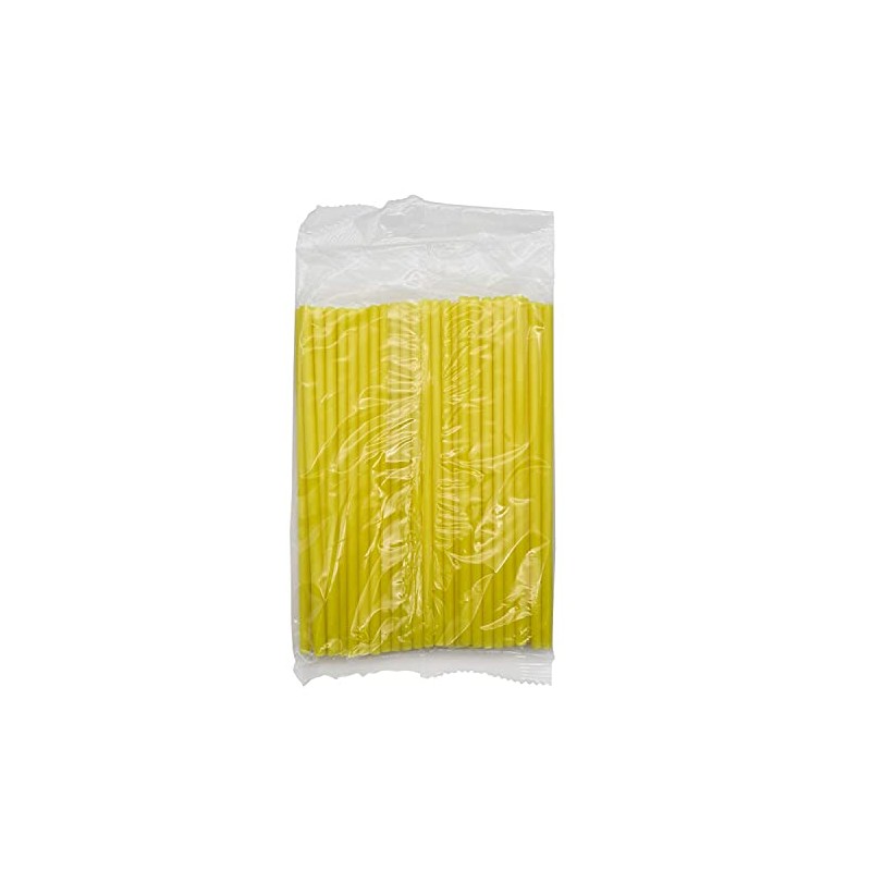 Plastic Lollipop Sticks - 190mm x 4.5mm Pack of 50