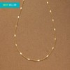 Cream Dot Necklace, Women's Popular, Stainless Steel, Surgical Stainless Steel,