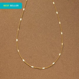 Cream Dot Necklace, Women's Popular, Stainless Steel, Surgical Stainless Steel, Short Station Chain, Stainless Steel