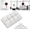 8 Key Keyboard Blue Switch Hot Swappable Copy Paste Shortcuts