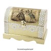 Ideen mit Herz Wooden Treasure Chests with Metal Clasp, Various