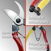 SUIZAN Bypass Pruning Shears 8” - Professional Japanese Hand Pruners
