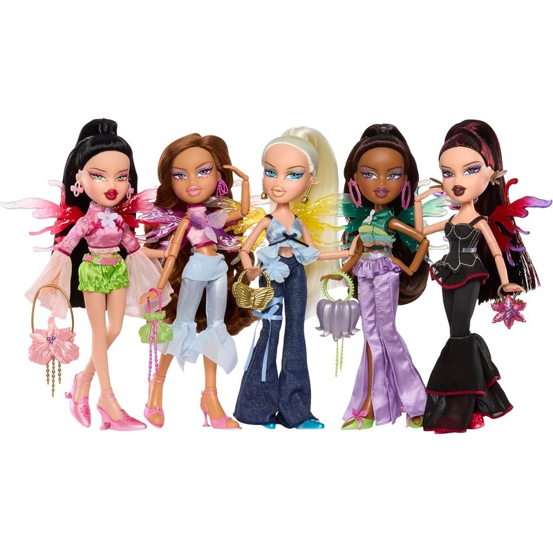 Bratz, Fashion Pixiez Reimagined Doll Sasha, Muñeca de Moda para