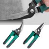 2PCS Aviation Snip,Metal Shears with Forged Blade, Heavy Duty Metal